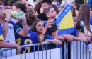 Trg Musala, navijači, BiH Katar