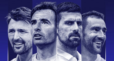 Dodig, Đoković, Čilić i Ivanišević