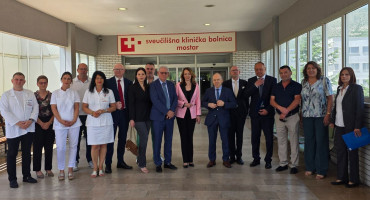 Izaslanstvo Eurotransplanta u SKB Mostar
