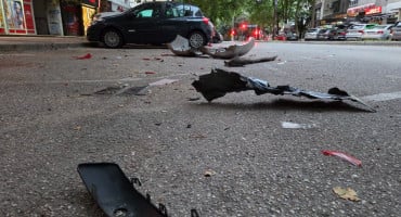 oštećena vozila Splitska ulica