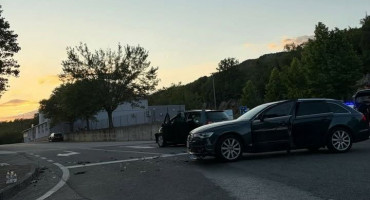 prometna kod hotela Otok u Grudama