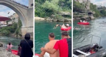 skok sa Starog mosta