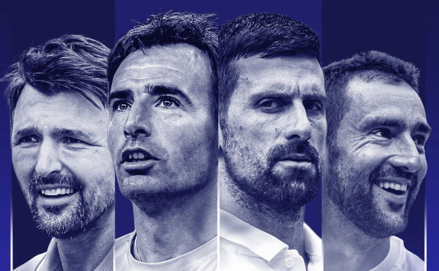 Dodig, Đoković, Čilić i Ivanišević