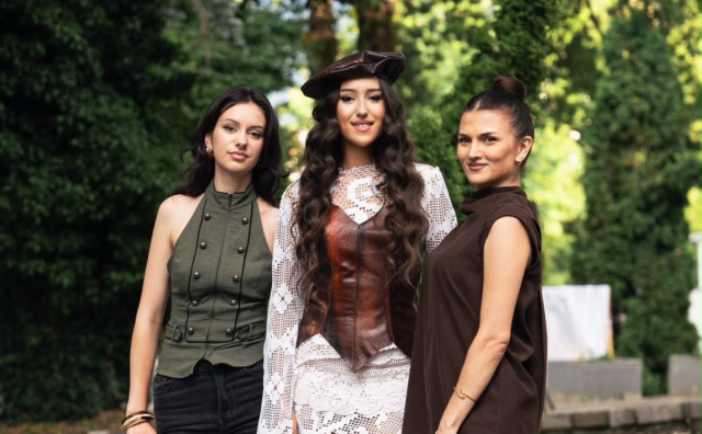 Ema i Dorja iz Mostara predstavile autorski modni rad: Od stare kožne jakne i heklanih miljea do Fashion Weeka