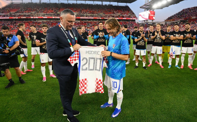 Luka Modrić 200 nastupa