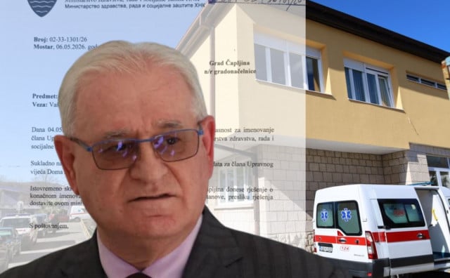 ministar milenko bevanda čapljina dom zdravlja