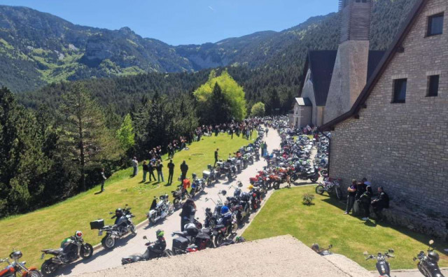 Na Blidinju se danas tradicionalno okupljaju motoristi iz Hercegovine i Dalmacije