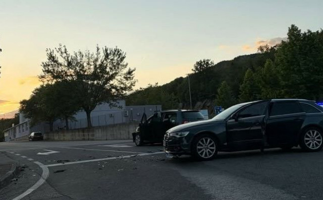Prometna nezgoda u Grudama, nastala veća materijalna šteta