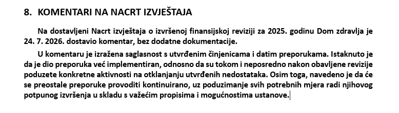 revizija dom zdravlja stolac