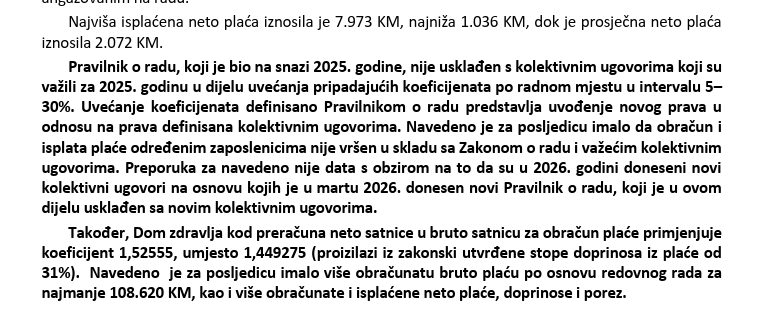 revizija dom zdravlja stolac