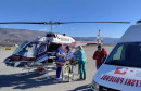 Helikopter MUP-a RS s medicinskim timom sletio u Mostar, neslužbeno doznajemo da prevozi bebu u Beograd
