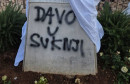 vandalizam u Međugorju