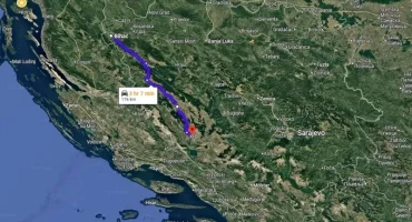 Cesta Livno Bihać