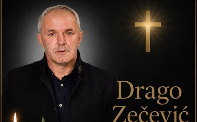 Preminuo Drago Zečević, zastupnik u Skupštini Županije Posavske