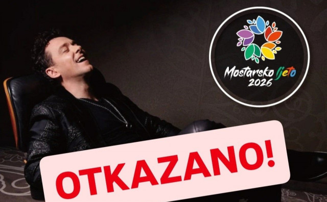 Otkazan koncert Dženana Lončarevića u Mostaru