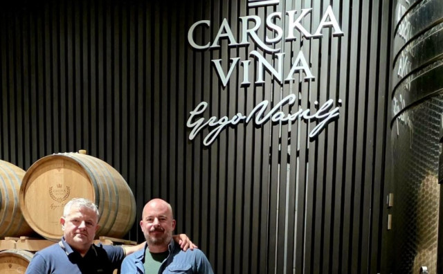 Američki otpravnik poslova John Ginkel posjetio vinariju 'Carska Vina Grgo Vasilj' u Međugorju