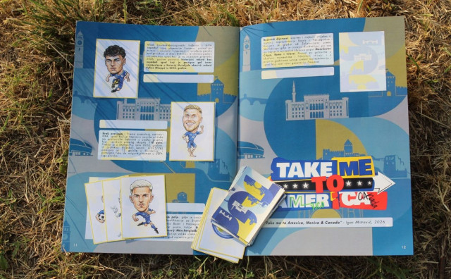 Student iz Mostara napravio unikatan album s reprezentativcima Bosne i Hercegovine