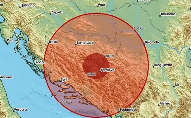 Potres jutros zatresao BiH
