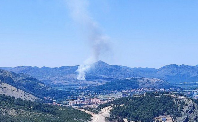 Požar kod Trebinja, vatra zahvatila područje dugo dva kilometra