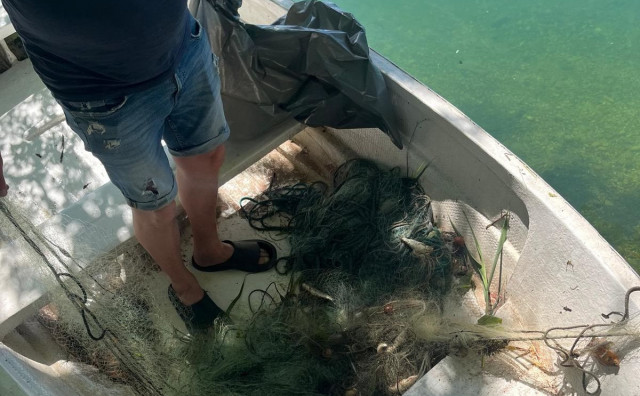 Ribočuvari iz Neretve kod Čapljine izvukli pet ilegalnih mreža