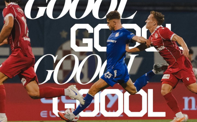 Dinamo s igračem više preokrenuo 0:2, Valinčić eurogolom donio prolazak