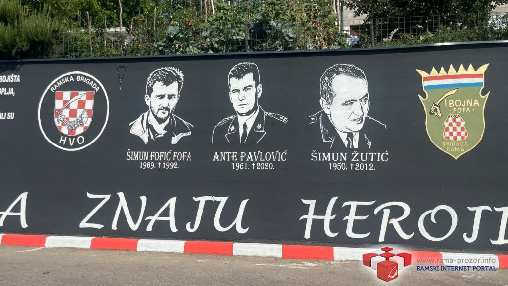 U Rumbocima otvoren 63 metra dug mural posvećen hrvatskim braniteljima