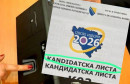 Glasački listić izbori 2026.