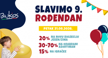 Blukids 9. rođendan