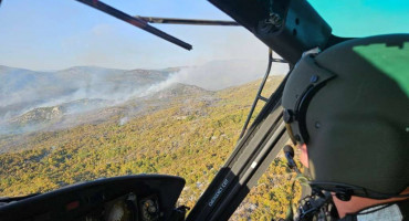 helikopter OS BiH gasi požar