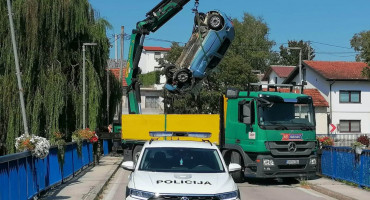 Prometna nezgoda Bagin most
