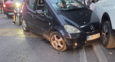 Sudar tri vozila u Mostaru, ozlijeđena pješakinja