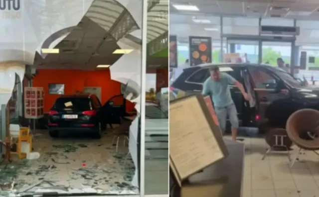 Automobilom uletio u kafić na autocesti u Hrvatskoj