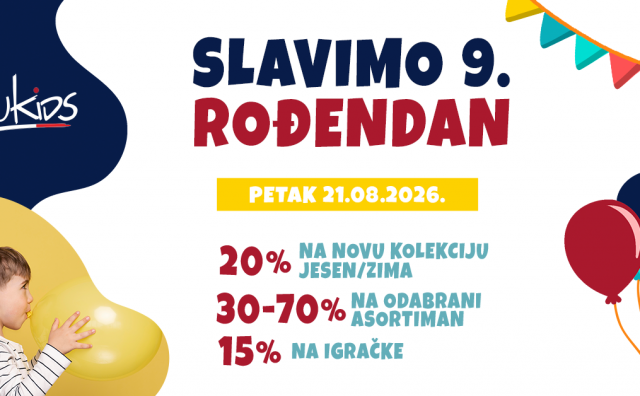 Blukids 9. rođendan