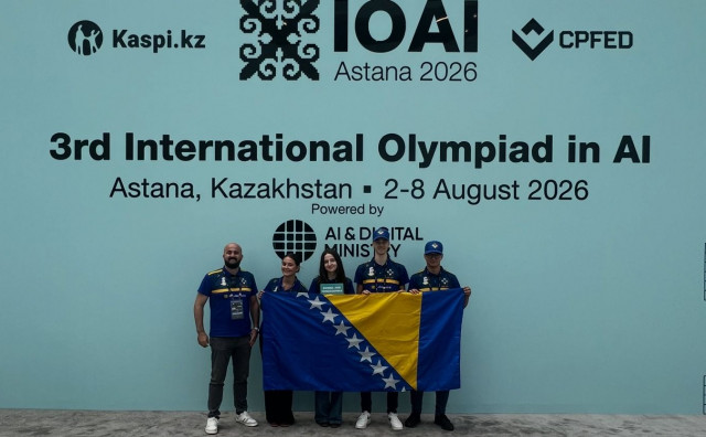 Povijesni nastup mladih Mostaraca: Prvi predstavili BiH na Olimpijadi iz umjetne inteligencije
