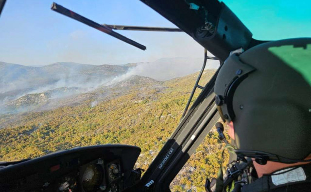 helikopter OS BiH gasi požar