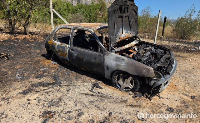 Izgorio Ford na Bunskim kanalima