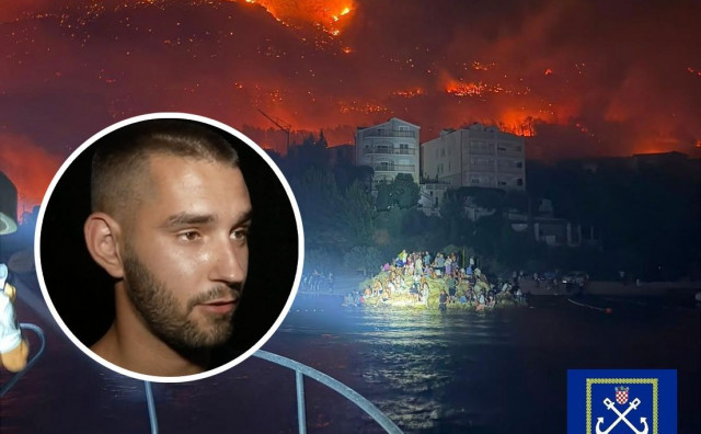 Milan Balić opisao kako je spasio 60 ljudi u Omišu: 'Kad smo se ukrcali u brod, ljudi su i dalje vikali s plaže...'