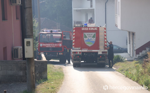 požar kod Konjica vatrogasci