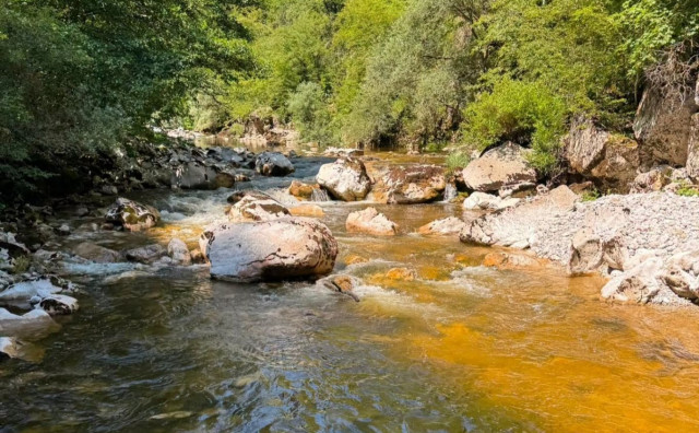 Znanstvenici kod HE Ulog zatekli tamnosmeđu Neretvu, traži se neovisna analiza vode