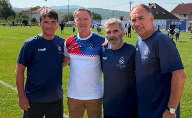 Štimac posjetio Dalićev kamp u Livnu, družio se s Bakom i Jeličićem