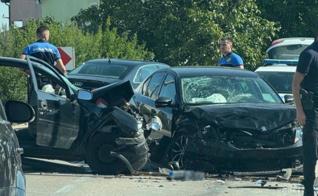 Težak sudar u Čitluku, na terenu policija i Hitna pomoć