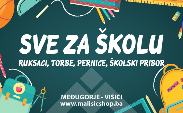 sve za školu Mališić Home&Decor