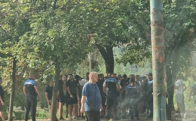 Tridesetak navijača Veleža sukobilo se s Robijašima