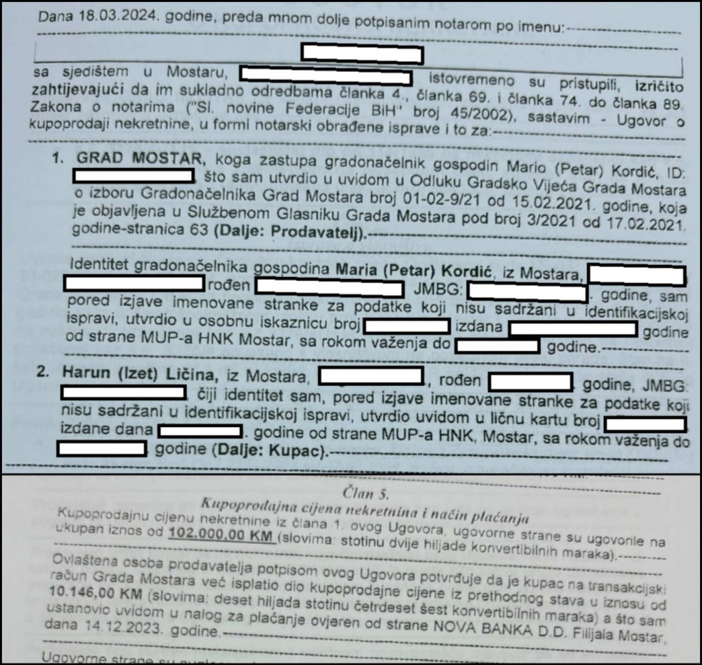 Istraga objavila detalje prodaje mostarskog stana od 114 kvadrata koji su kupili kći Salema Marića i njezin suprug.