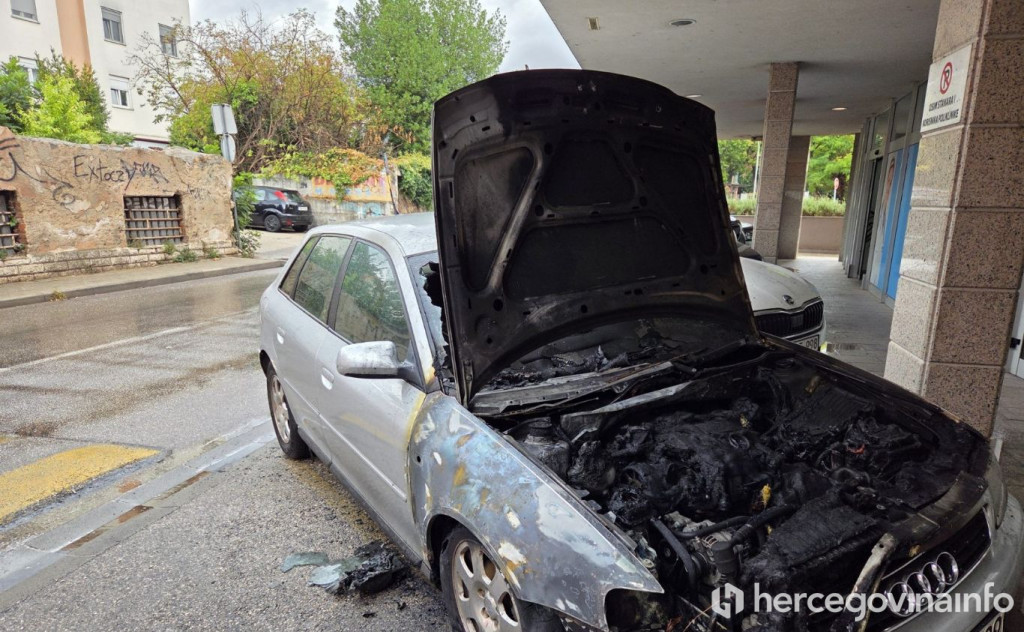 požar na automobilu ulica kraljice Katarine