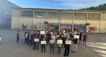 Prosvjed Prva osnovna škola Stolac