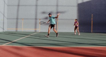 sport tenis mladić i djevojka