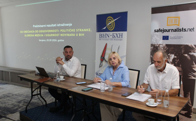 BH Novinari istraživanje