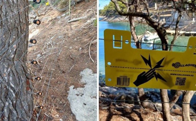 Hrvatska: Na plaži postavili žicu pod električnim naponom