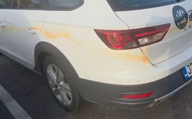 Oštećen automobil Josipa Križanovića